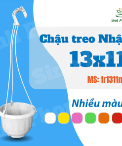 Chậu treo Nhật 13x11