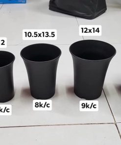 Chậu tròn dày nhập khẩu - nhiểu size
